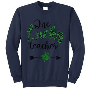 One Lucky Teacher St Patricks Day Gift For Teachers Sweatshirt