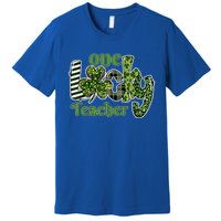 One Lucky Teacher Gift School Teachers Gift St Patricks Day Cute Gift Premium T-Shirt