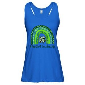 One Lucky Teacher St Patrick's Day Assistant Teacher For The Gift Ladies Essential Flowy Tank