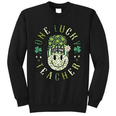 One Lucky Teacher St Patricks Day Sweatshirt