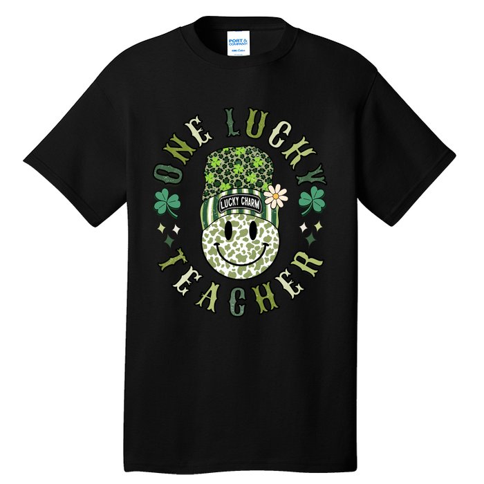 One Lucky Teacher St Patricks Day Tall T-Shirt