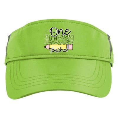 One Lucky Teacher Main File Adult Drive Performance Visor