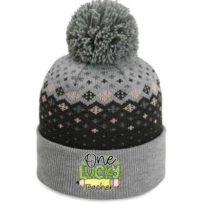 One Lucky Teacher Main File The Baniff Cuffed Pom Beanie