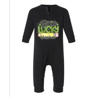 One Lucky Teacher Main File Infant Fleece One Piece