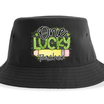 One Lucky Teacher Main File Sustainable Bucket Hat