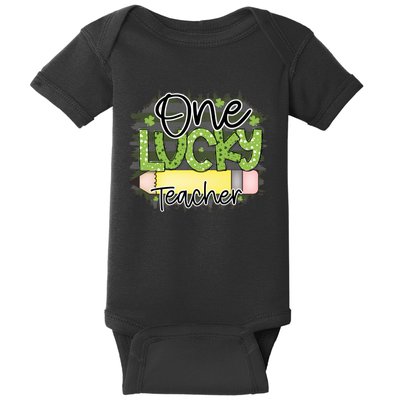 One Lucky Teacher Main File Baby Bodysuit