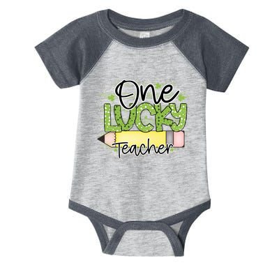 One Lucky Teacher Main File Infant Baby Jersey Bodysuit