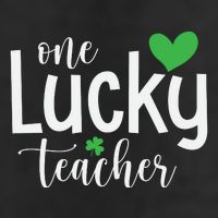 One Lucky Teacher 7 Panel Mesh Trucker Snapback Hat