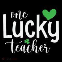 One Lucky Teacher 16 in Basic Backpack