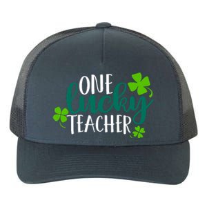 One Lucky Teacher St Patrick's Day Yupoong Adult 5-Panel Trucker Hat