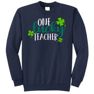 One Lucky Teacher St Patrick's Day Sweatshirt