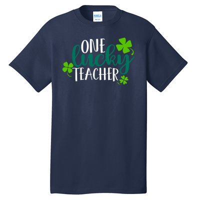 One Lucky Teacher St Patrick's Day Tall T-Shirt