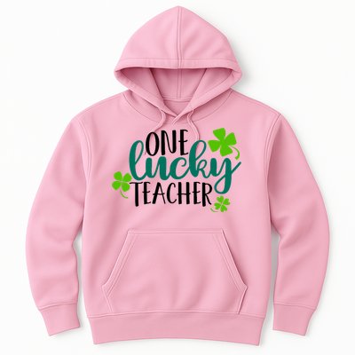 One Lucky Teacher St Patrick's Day Hoodie