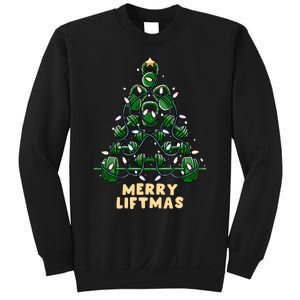 Oh Liftmas Tree Kettlebell Gym Ugly Christmas Sweater Sweatshirt