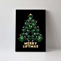 Oh Liftmas Tree Kettlebell Gym Ugly Christmas Sweater Canvas