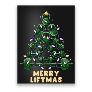 Oh Liftmas Tree Kettlebell Gym Ugly Christmas Sweater Poster