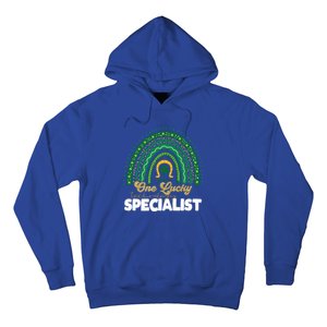 One Lucky Technology Specialist Rainbow St Patricks Day Gift Hoodie