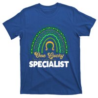 One Lucky Technology Specialist Rainbow St Patricks Day Gift T-Shirt