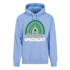 One Lucky Technology Specialist Rainbow St Patricks Day Gift Unisex Surf Hoodie