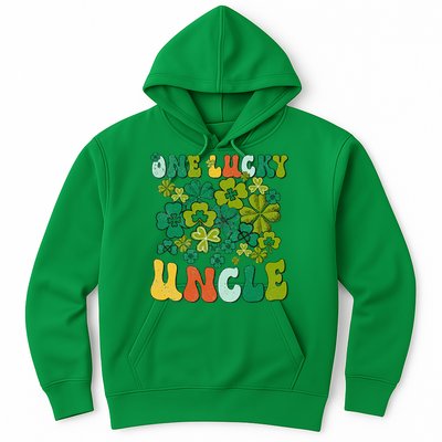 One Lucky Uncle Happy St Patrick's Day Irish Family Hoodie
