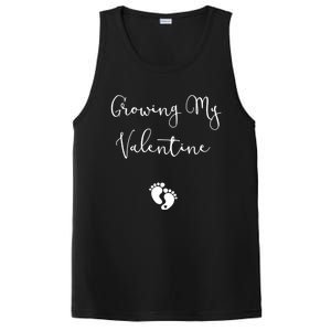 Our Little Valentine Valentines Day Pregnancy Announcet Gift PosiCharge Competitor Tank