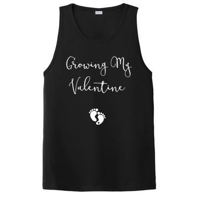 Our Little Valentine Valentines Day Pregnancy Announcet Gift PosiCharge Competitor Tank