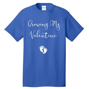 Our Little Valentine Valentines Day Pregnancy Announcet Gift Tall T-Shirt