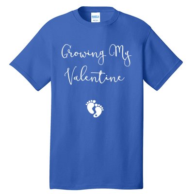 Our Little Valentine Valentines Day Pregnancy Announcet Gift Tall T-Shirt