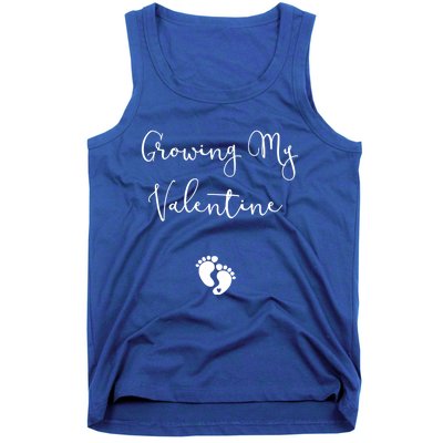 Our Little Valentine Valentines Day Pregnancy Announcet Gift Tank Top