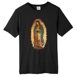 Our Lady Virgen De Guadalupe Virgin Mary Tall Fusion ChromaSoft Performance T-Shirt