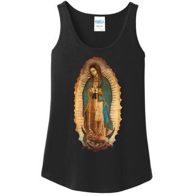 Our Lady Virgen De Guadalupe Virgin Mary Ladies Essential Tank