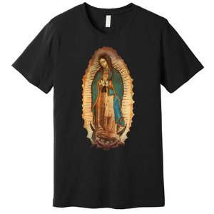 Our Lady Virgen De Guadalupe Virgin Mary Premium T-Shirt