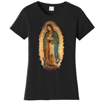 Our Lady Virgen De Guadalupe Virgin Mary Women's T-Shirt