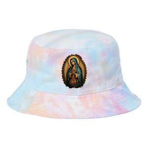 Our Lady Virgen De Guadalupe Virgin Mary Catholic Saint Art Tie Dye Newport Bucket Hat