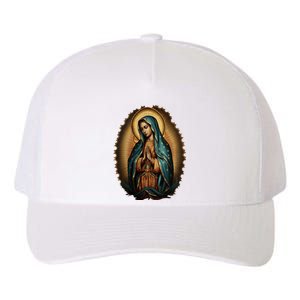 Our Lady Virgen De Guadalupe Virgin Mary Catholic Saint Art Yupoong Adult 5-Panel Trucker Hat