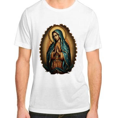 Our Lady Virgen De Guadalupe Virgin Mary Catholic Saint Art Adult ChromaSoft Performance T-Shirt