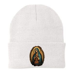 Our Lady Virgen De Guadalupe Virgin Mary Catholic Saint Art Knit Cap Winter Beanie