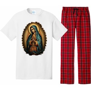 Our Lady Virgen De Guadalupe Virgin Mary Catholic Saint Art Pajama Set