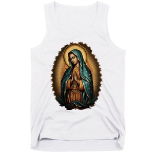 Our Lady Virgen De Guadalupe Virgin Mary Catholic Saint Art Tank Top