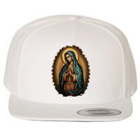 Our Lady Virgen De Guadalupe Virgin Mary Catholic Saint Art Wool Snapback Cap