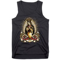 Our Lady Virgen De Guadalupe Virgin Mary Catholic Saint Art Tank Top