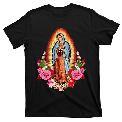 Our Lady Virgen De Guadalupe Virgin Mary Gracias Madre Mía T-Shirt