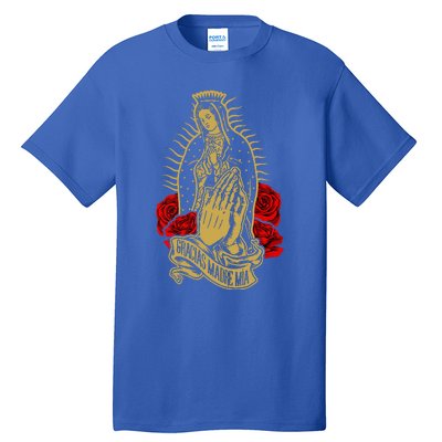 Our Lady Virgen De Guadalupe Virgin Mary Gracias Madre Mía  Tall T-Shirt