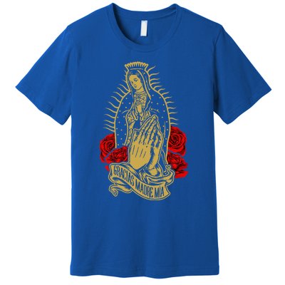 Our Lady Virgen De Guadalupe Virgin Mary Gracias Madre Mía  Premium T-Shirt