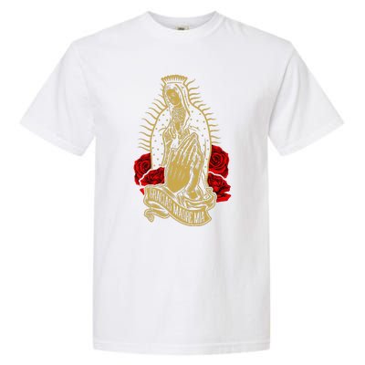 Our Lady Virgen De Guadalupe Virgin Mary Gracias Madre Mía  Garment-Dyed Heavyweight T-Shirt