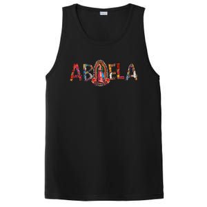 Our Lady Virgen De Guadalupe Abuela Latina Mexican PosiCharge Competitor Tank