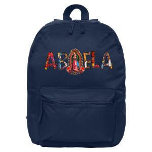 Our Lady Virgen De Guadalupe Abuela Latina Mexican 16 in Basic Backpack