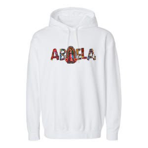 Our Lady Virgen De Guadalupe Abuela Latina Mexican Garment-Dyed Fleece Hoodie