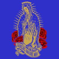 Our Lady Virgen De Guadalupe Virgin Mary Gracias Madre Mía  T-Shirt