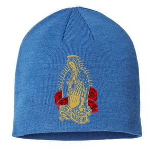 Our Lady Virgen De Guadalupe Virgin Mary Gracias Madre Mía  Sustainable Beanie